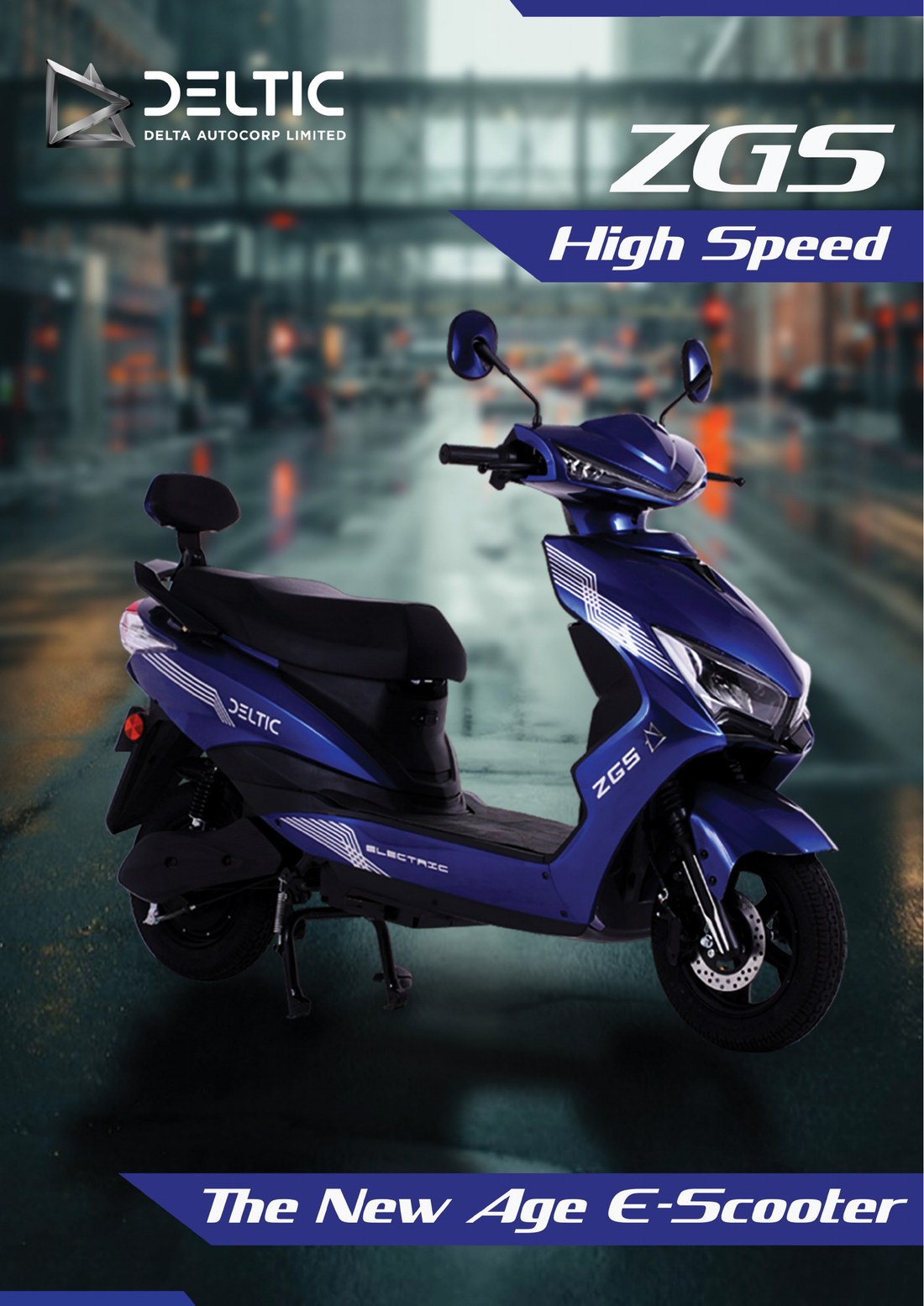 DELTIC ZGS scooter leaflet